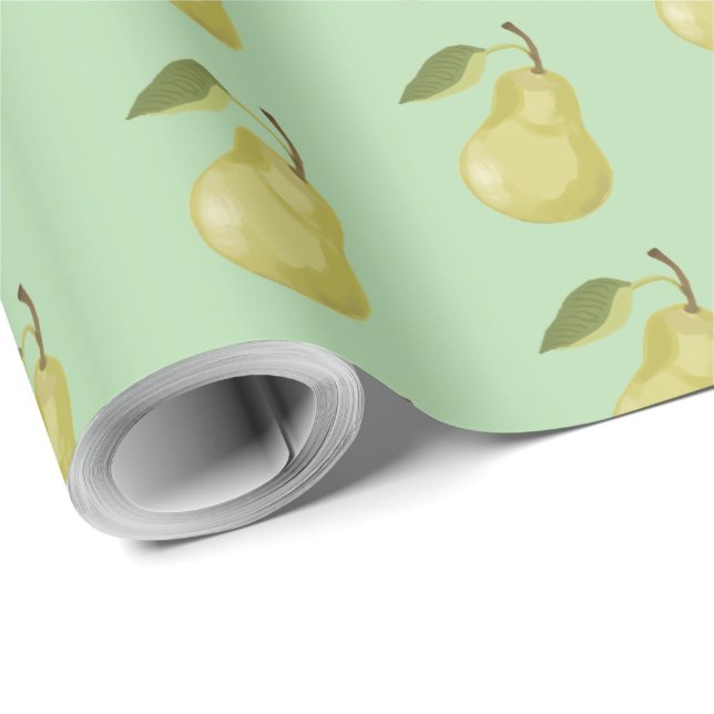 Pears Wrapping Paper (Roll Corner)