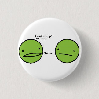 Peas 1 Inch Round Button