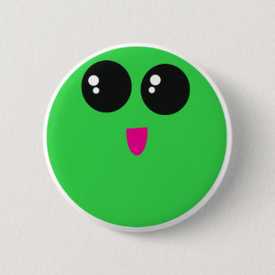 peas 2 inch round button