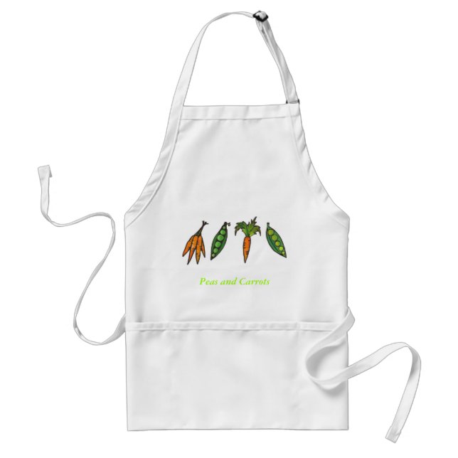 Peas and Carrots Apron (Front)