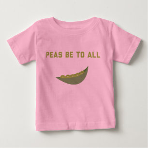 Peas be to All! Baby T-Shirt