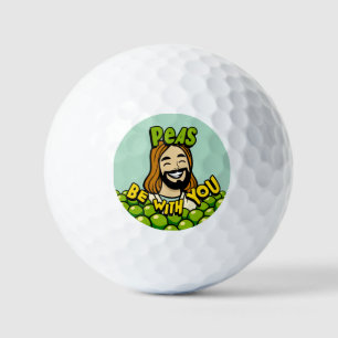 Peas be with you golf balls