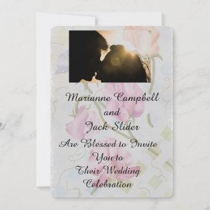 PEAS DOUCES FAIRE-PART DE MARIAGE PERSONNALISABLE
