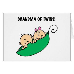 Peas in a Pod Grandma of Twins