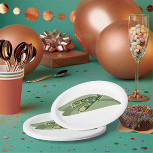Peas In A Pod Paper Plate