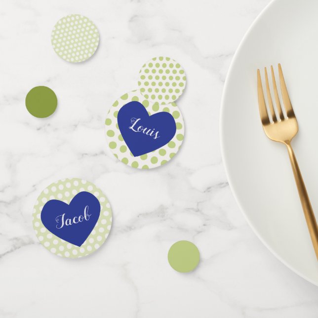 Peas in a Pod Twin Table Confetti (Group)