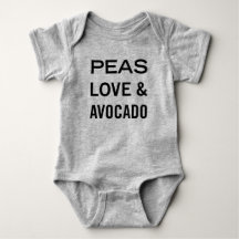 Peas Love and Avocado Food Pun