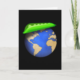 Peas on Earth - Peace on Earth Holiday Card
