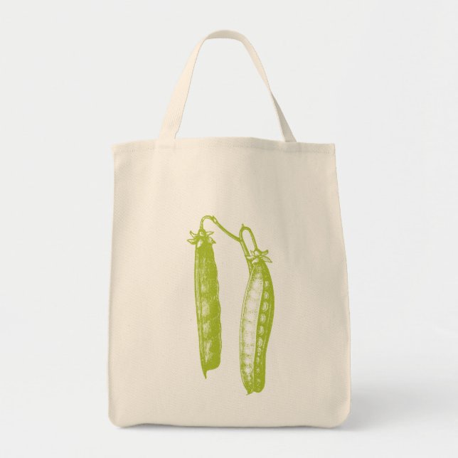 Peas Organic Grocery Tote (Front)