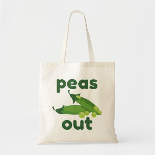 Peas Out Tote Bag