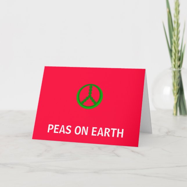 PEAS (peace) ON EARTH (2) - cards (Front)