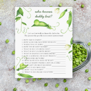 Peas - Who knows daddy best game