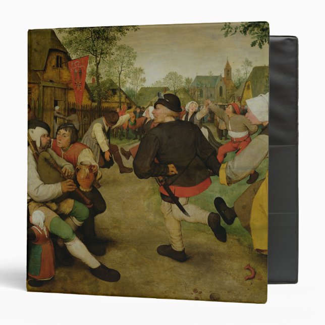 Peasant Dance,  1568 Binder (Front/Inside)