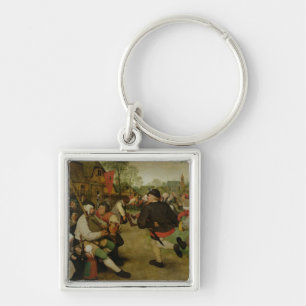 Peasant Dance,  1568 Keychain