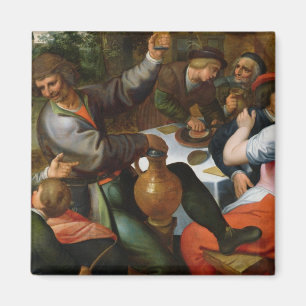 Peasant Feast, 1566 Magnet