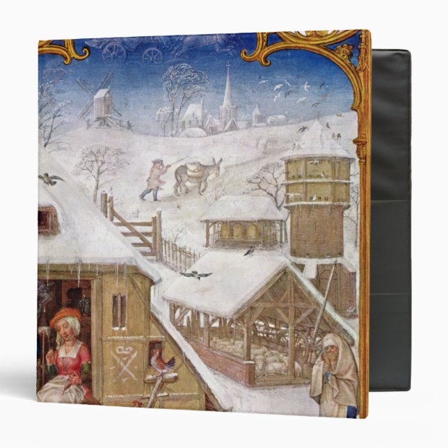 Peasant Life, from 'Breviarium Grimani' Binder (Front/Inside)