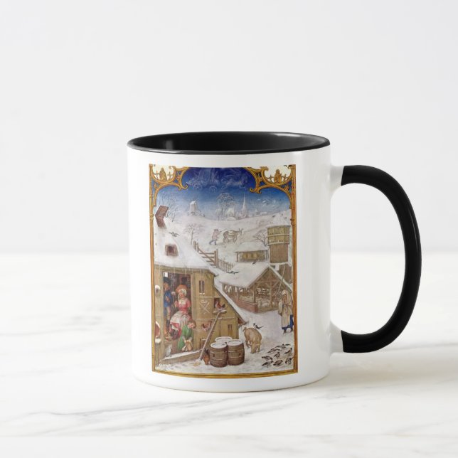 Peasant Life, from 'Breviarium Grimani' Mug (Right)