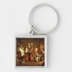 Peasant Wedding Keychain