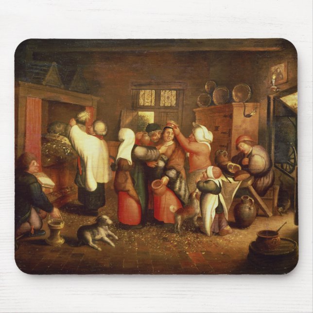Peasant Wedding Mouse Pad (Front)