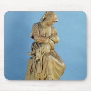Peasant Woman Feeding her Child Mouse Pad