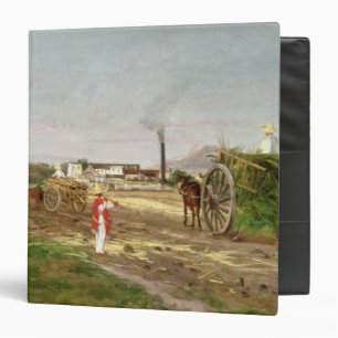 Peasants Collecting Sugar Cane Binder