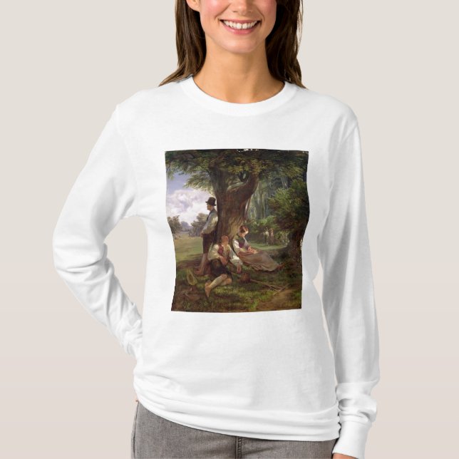 Peasants having a Siesta, 1841 T-Shirt (Front)