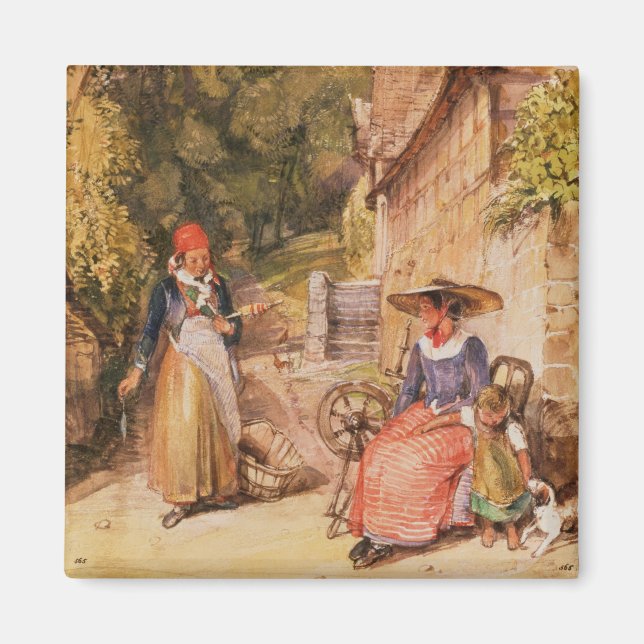 Peasants of the Black Forest Magnet (Front)