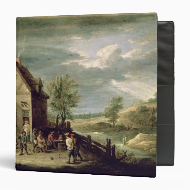 Peasants Playing Boules Binder (Front/Inside)