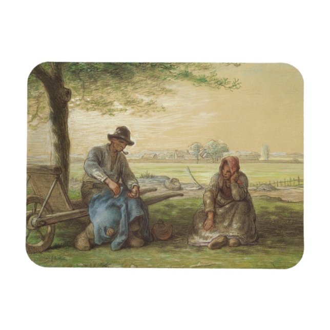 Peasants Resting Magnet (Horizontal)