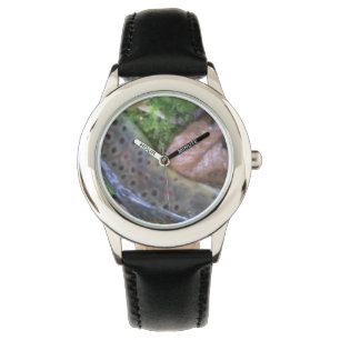 peau Brown de truite, montre de pêche à la mouche
