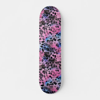 Peau tache léopard rose Imprimer Skateboard