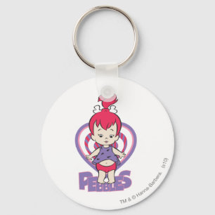 PEBBBLES™ From Bedrock Keychain