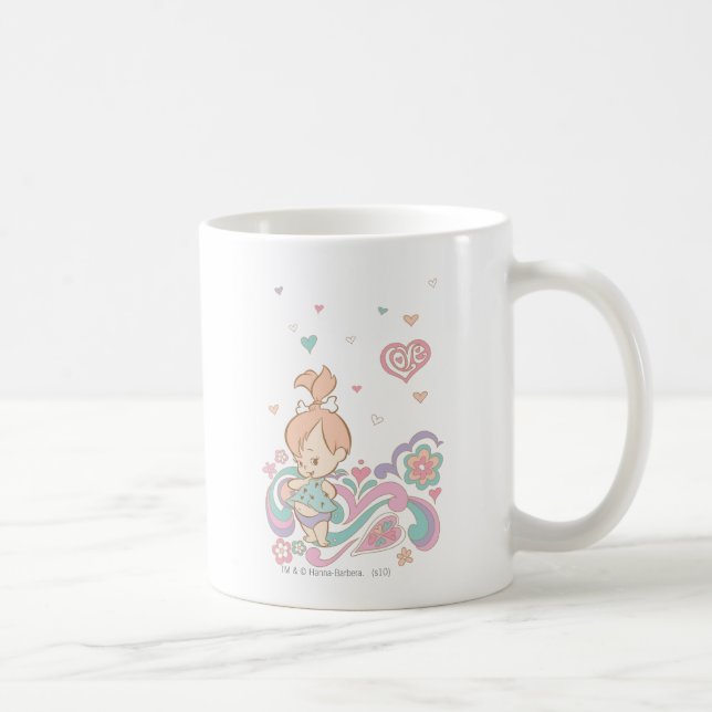 PEBBBLES™ Love Swirls Coffee Mug (Right)