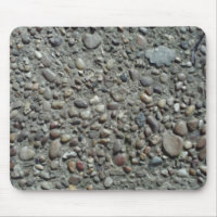 Pebble Embedded Concrete Mousepad