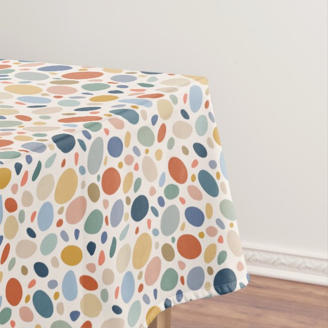 Pebble Palette Tablecloth (In Situ)