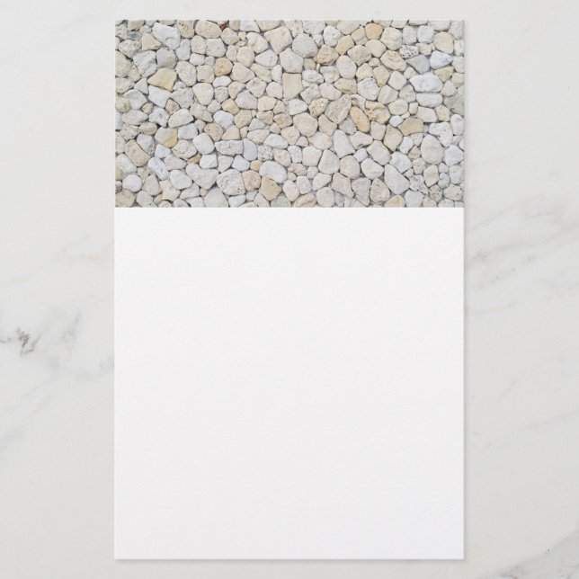 Pebble pattern flyer (Front)