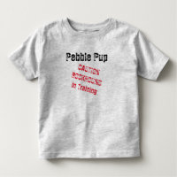 Pebble Pup Caution Rockhound in Training 2t-6t