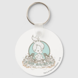 Pebbles A Little Birdy Told Me Keychain