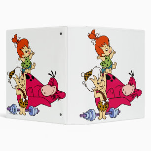 PEBBLES™ and Bam Bam  and Dino Playtime Binder