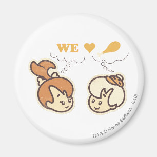 PEBBLES™ and Bam Bam Love Food Magnet