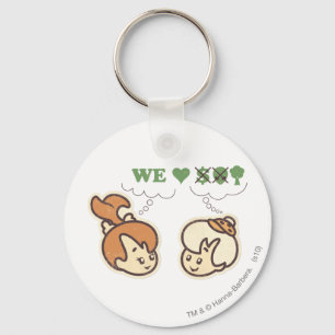 PEBBLES™ and Bam Bam Loves Nature Keychain