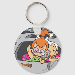 PEBBLES™ and Bam Bam Out of Control Keychain