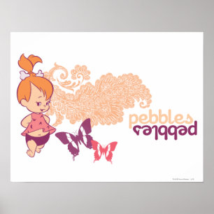 PEBBLES™ and Butterflies Poster