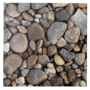 Pebbles and Stones Pattern Tile