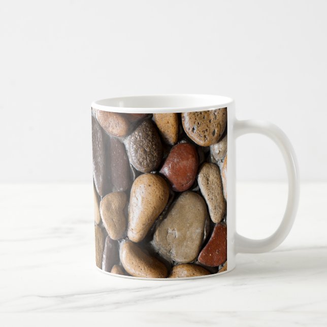 Pebbles background coffee mug (Right)