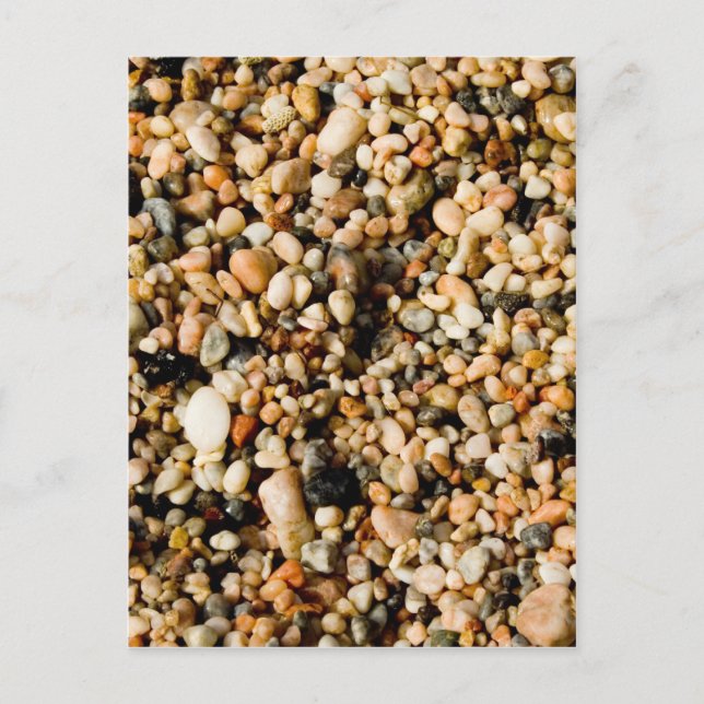 Pebbles background postcard (Front)