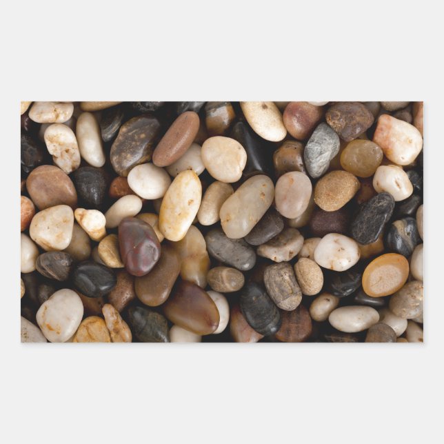 Pebbles Background Sticker (Front)