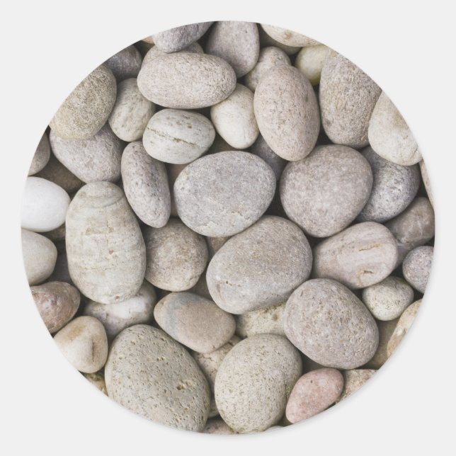 pebbles background sticker (Front)