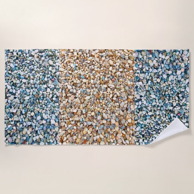 Pebbles Beach Towel (Front)