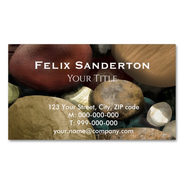 Pebbles Business Card (Front)